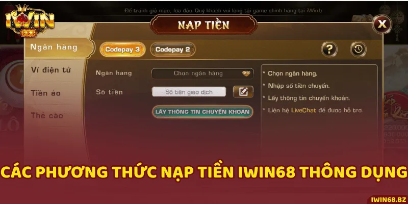 Chia sẻ các kênh thanh toán gửi tiền tiện lợi và nhanh chóng