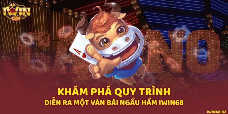 Khám Phá Quy Trình Diễn Ra Một Ván Bài Ngầu Hầm iWin68