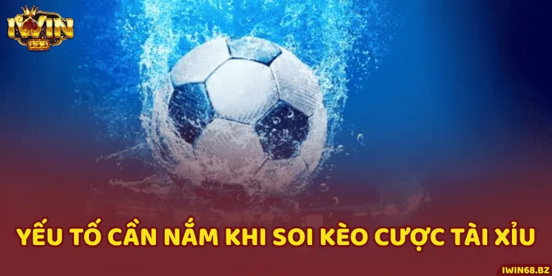 Thông tin cần nắm trong quá trình soi kèo bóng đá tài xỉu 